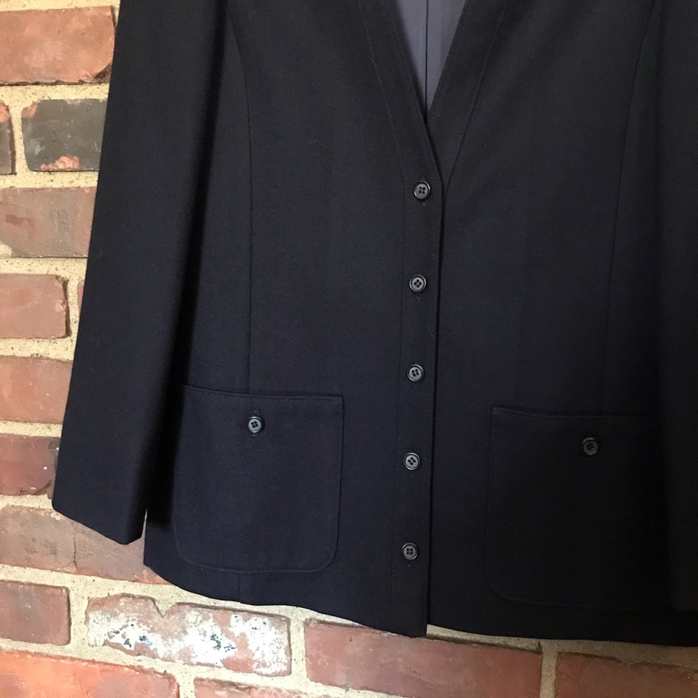 Vintage Pendleton Wool Jacket Patch Blazer -36 Ch… - image 4